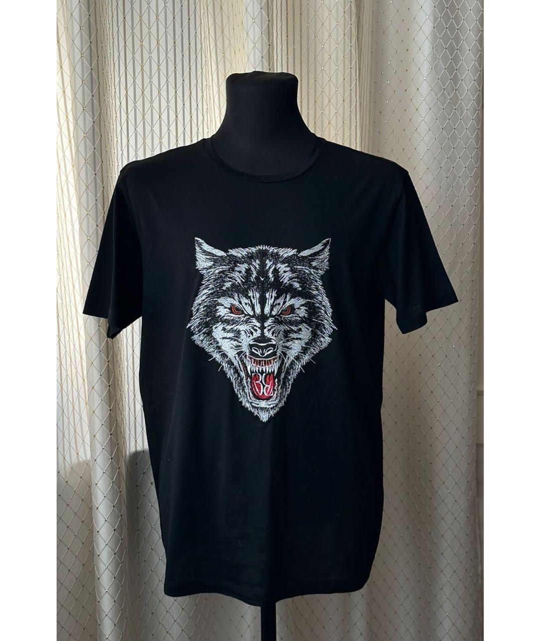 BILLIONAIRE Черная хлопковая футболка, фото 5