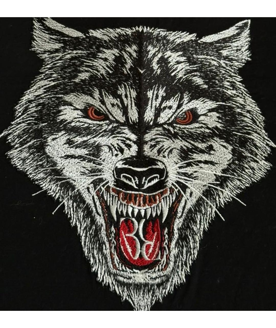 BILLIONAIRE Черная хлопковая футболка, фото 4