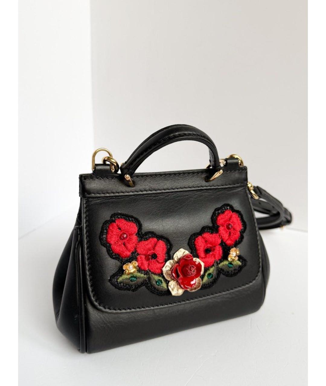 DOLCE&GABBANA Черная сумка, фото 5