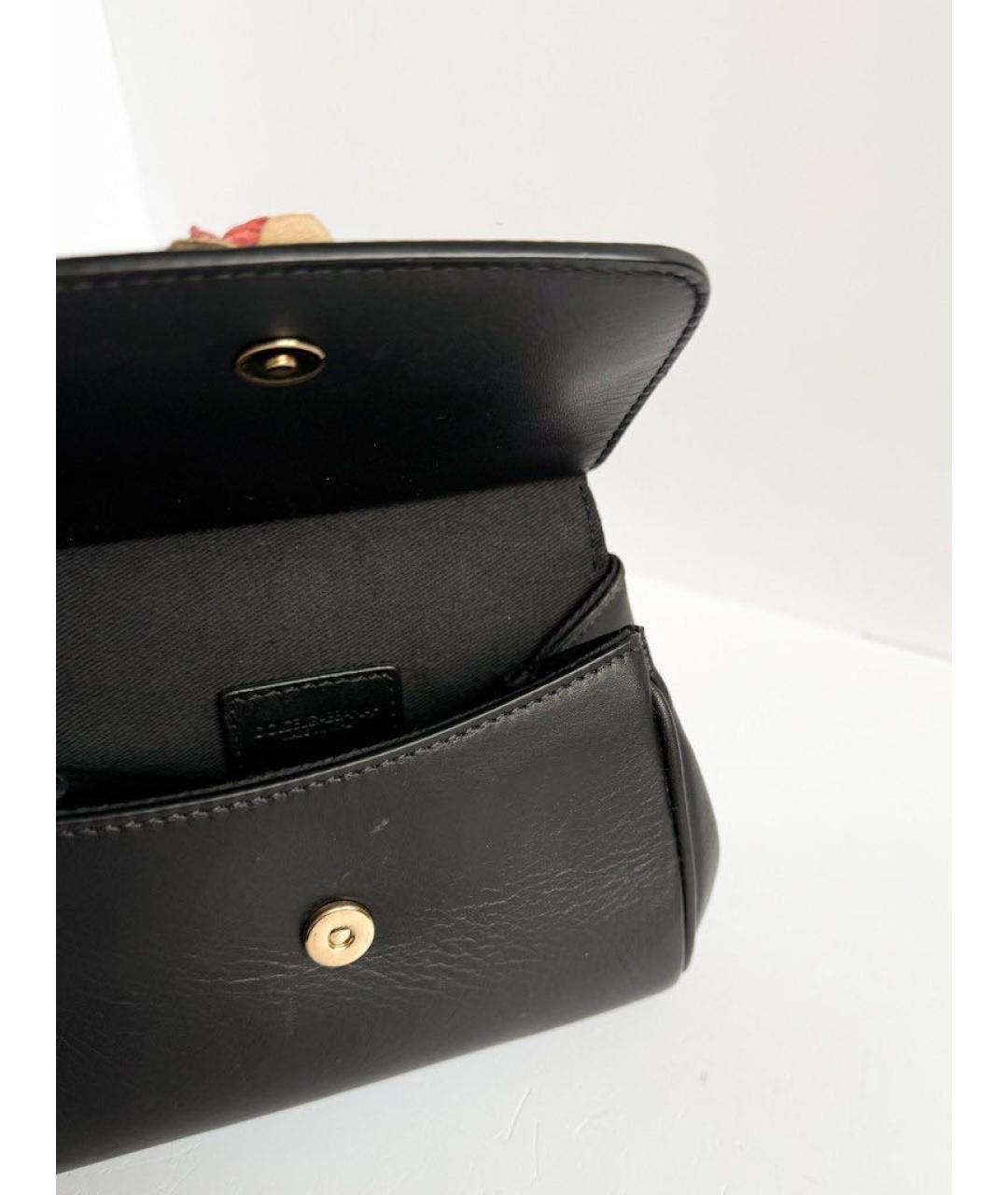 DOLCE&GABBANA Черная сумка, фото 3