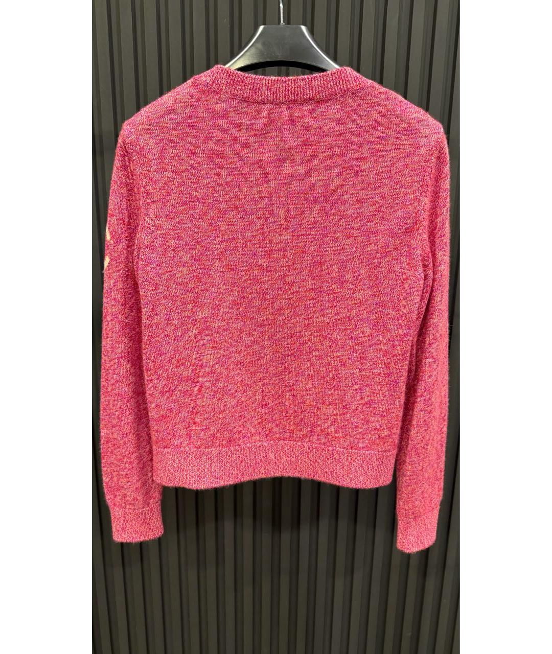 CHANEL Розовый кашемировый джемпер / свитер, фото 2