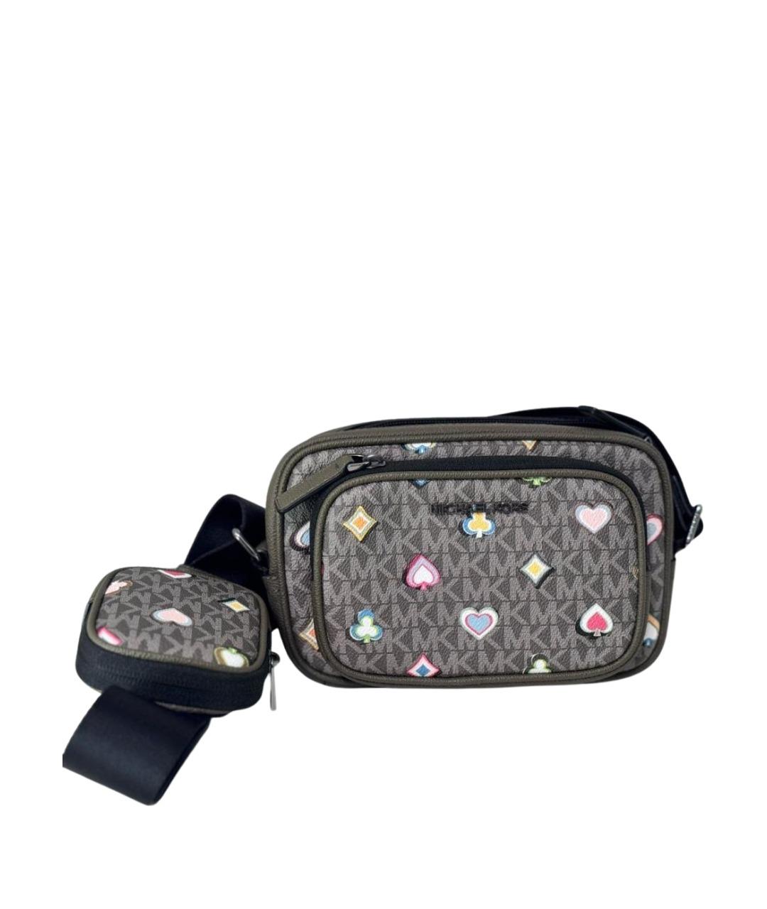 MICHAEL KORS Хаки сумка на плечо, фото 1