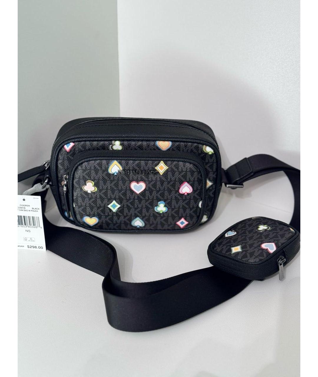 MICHAEL KORS Черная сумка на плечо, фото 3