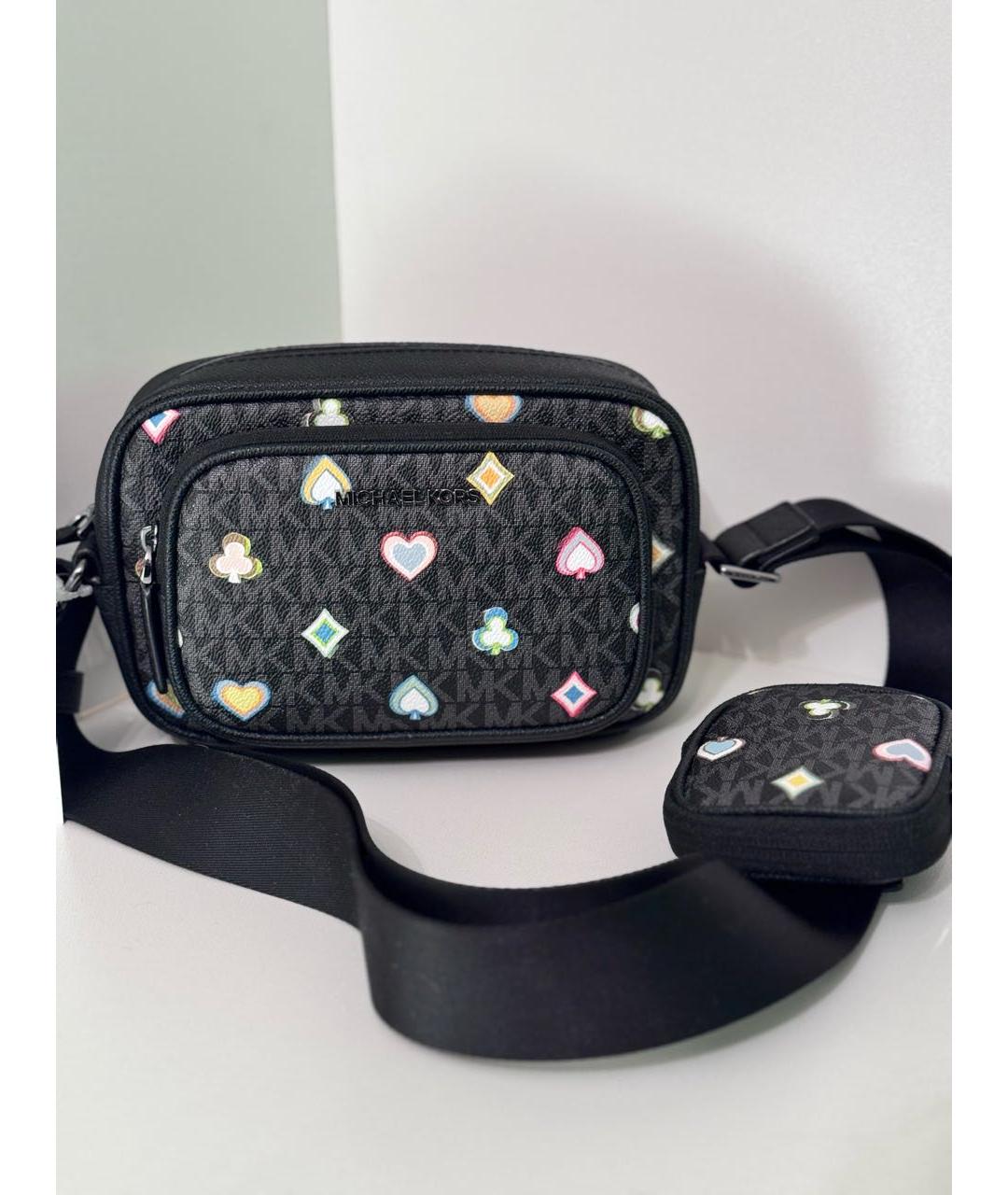 MICHAEL KORS Черная сумка на плечо, фото 4