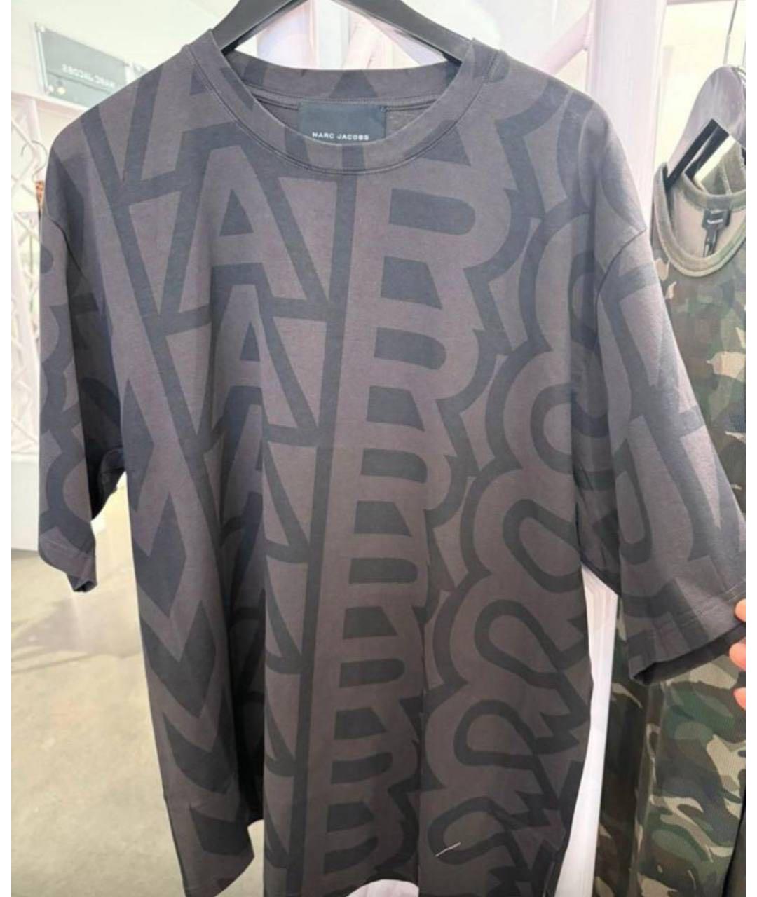 MARC JACOBS Коричневая футболка, фото 3
