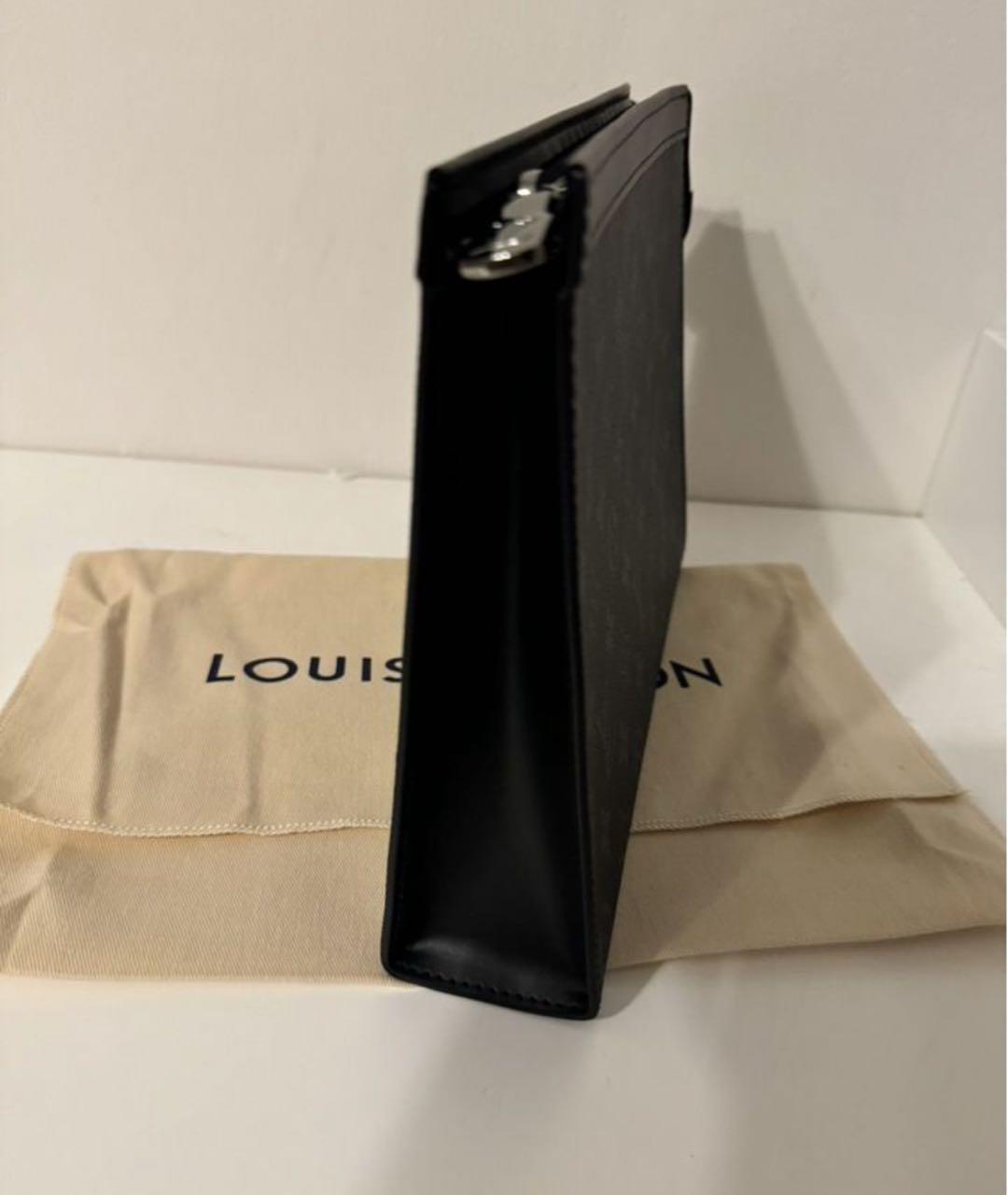 LOUIS VUITTON Черная папка для документов, фото 4