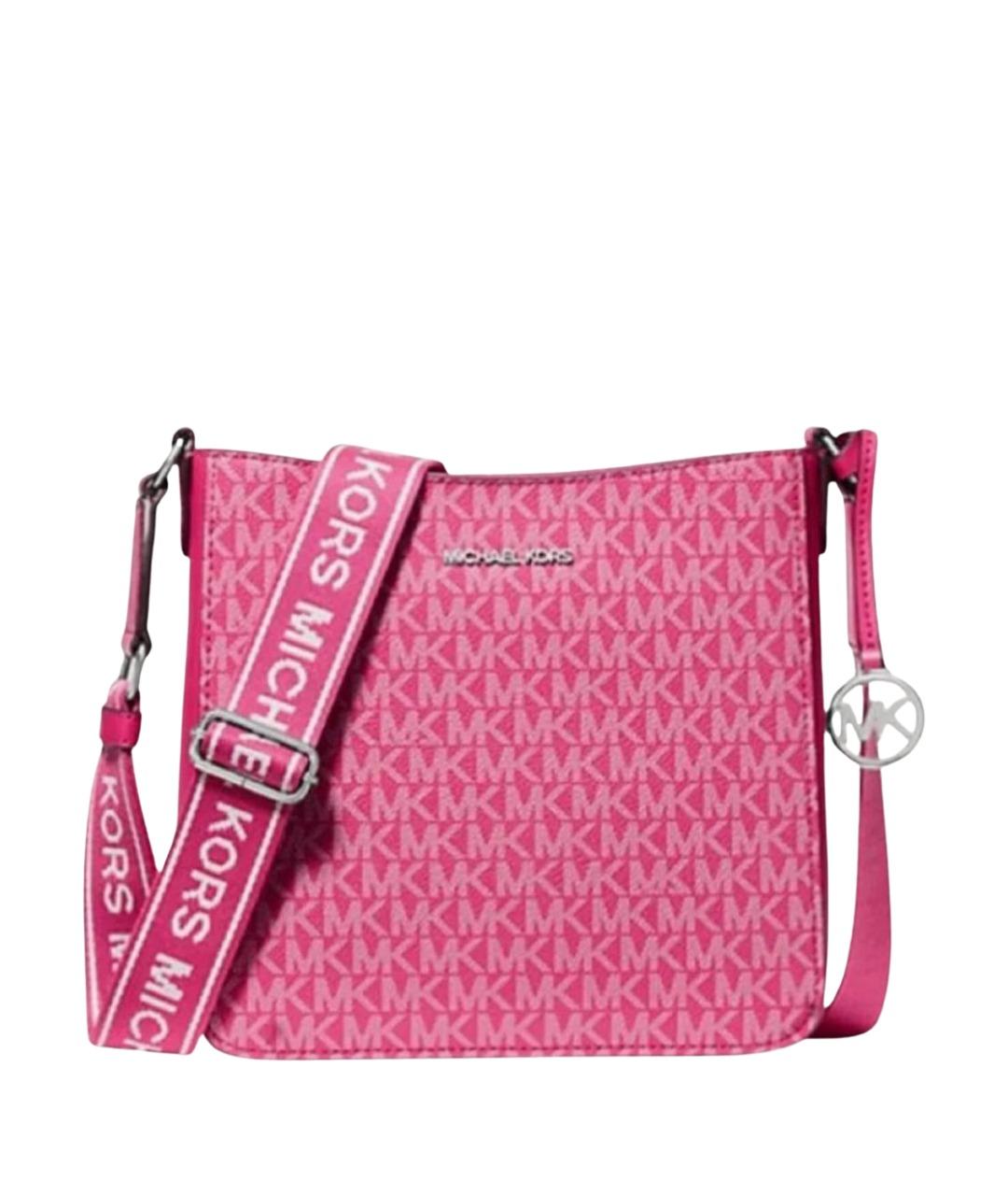 MICHAEL KORS Розовая сумка через плечо из искусственной кожи, фото 1
