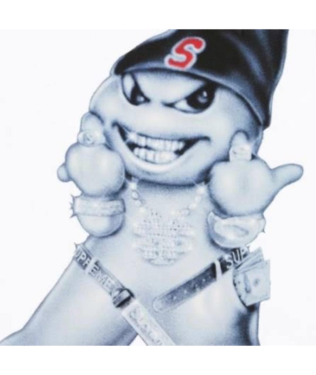 SUPREME Белая хлопковая футболка, фото 5