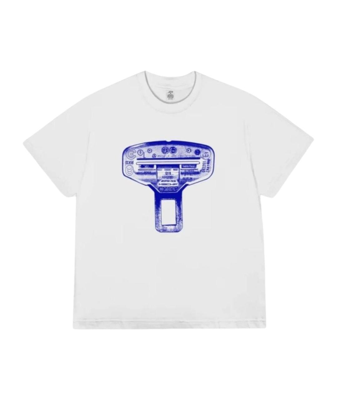 MSCHF Белая хлопковая футболка, фото 1