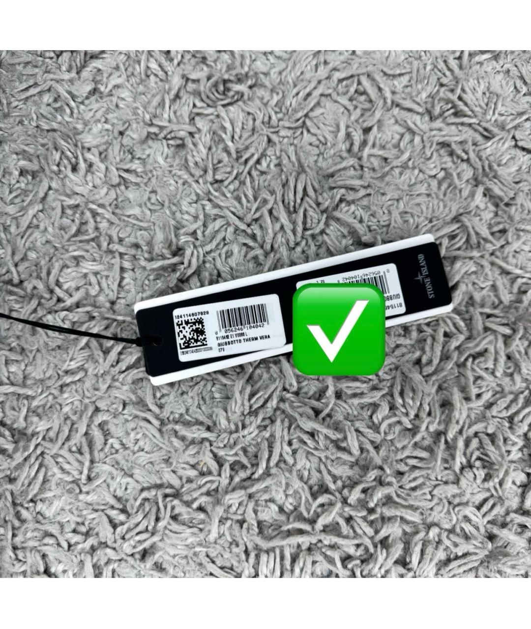 STONE ISLAND Синий пуховик, фото 8