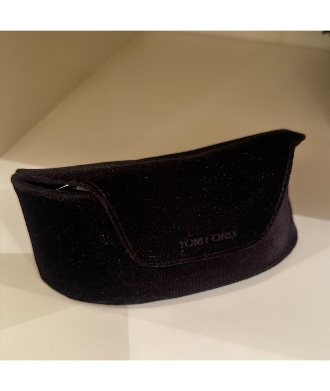 TOM FORD Золотые металлические солнцезащитные очки, фото 4