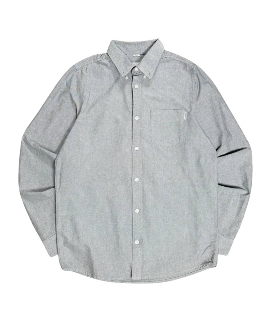 CARHARTT Серая хлопковая кэжуал рубашка, фото 1