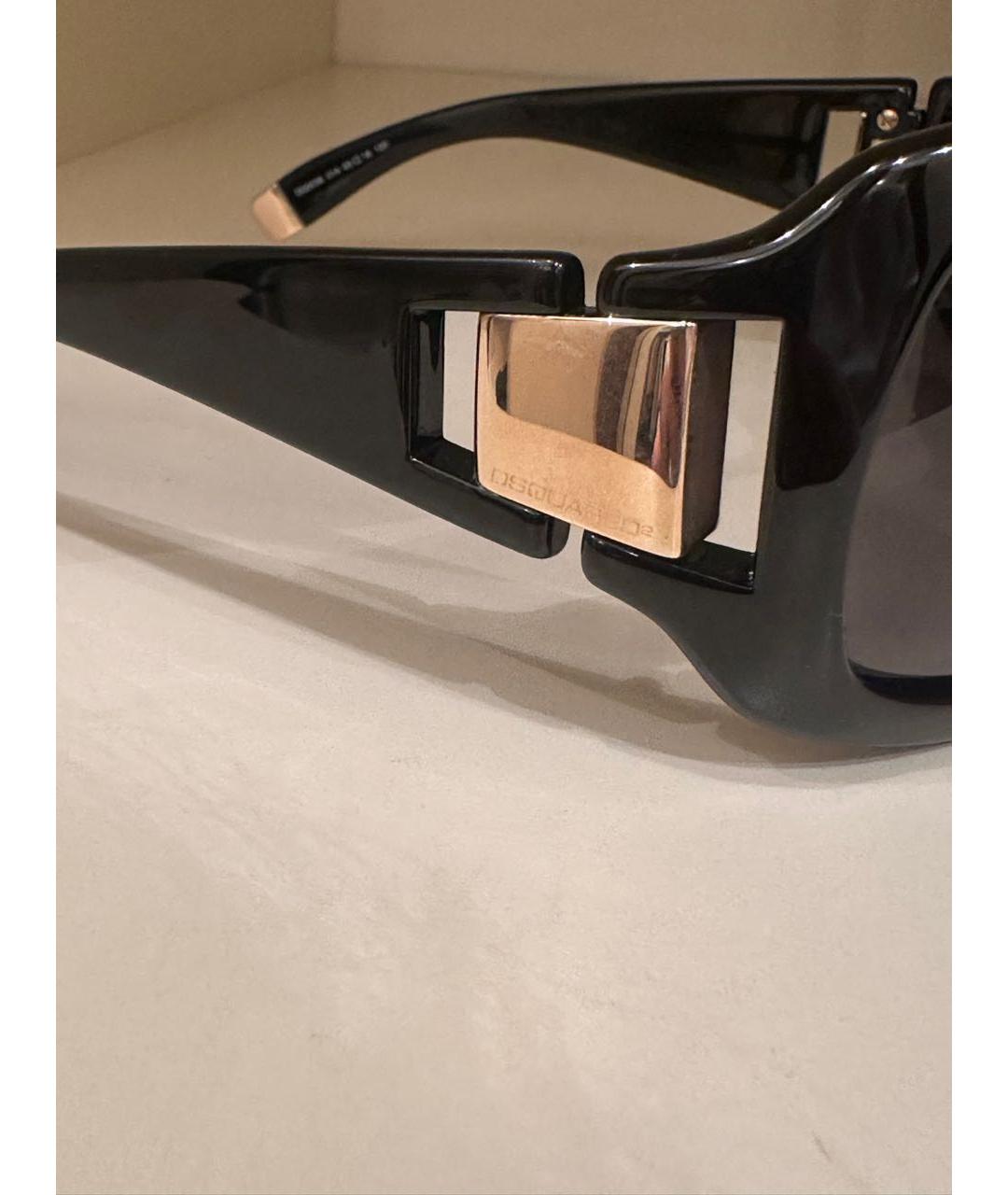 MIU MIU Коричневые пластиковые солнцезащитные очки, фото 3