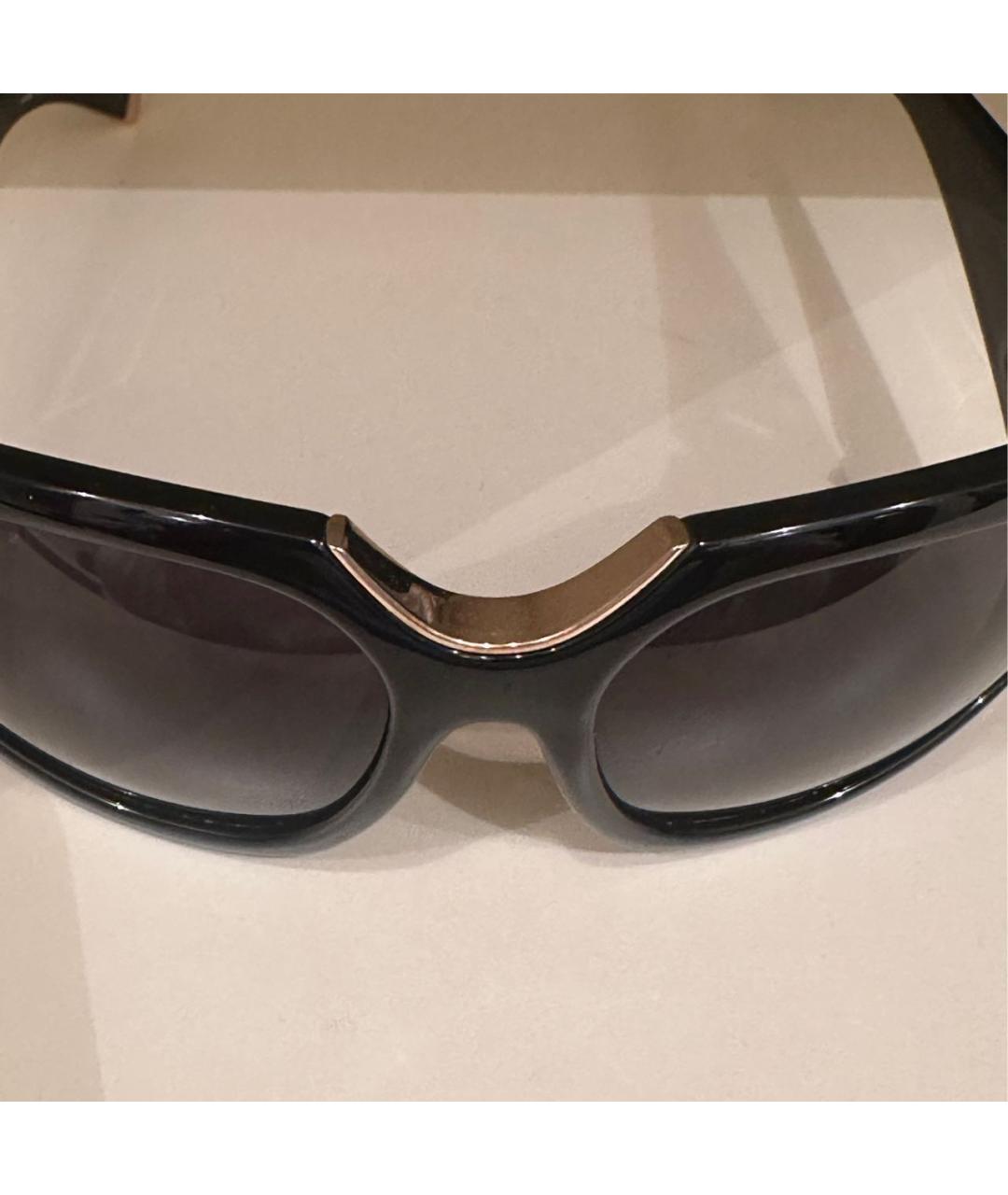 MIU MIU Коричневые пластиковые солнцезащитные очки, фото 5