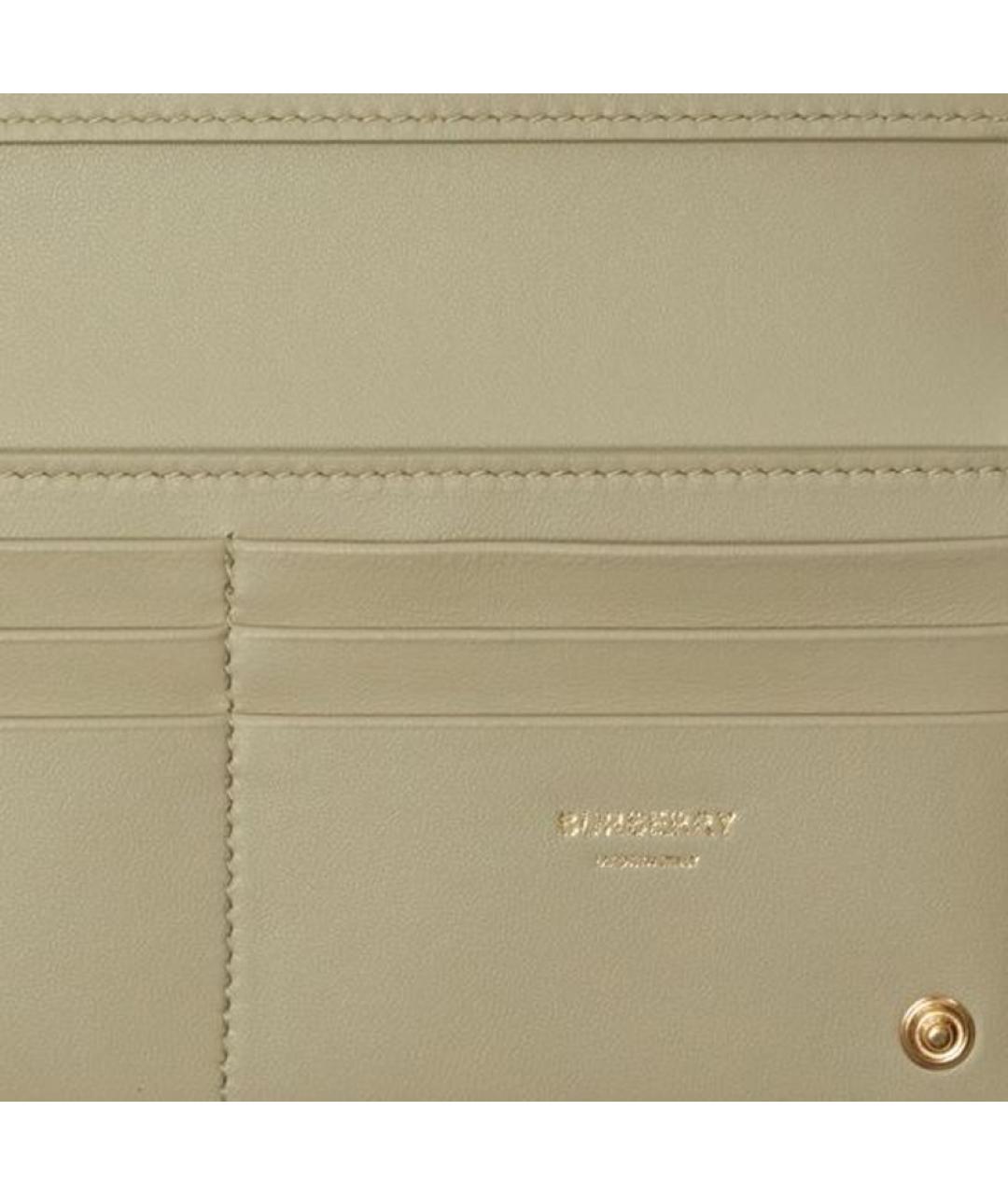 BURBERRY Коричневый кошелек, фото 4