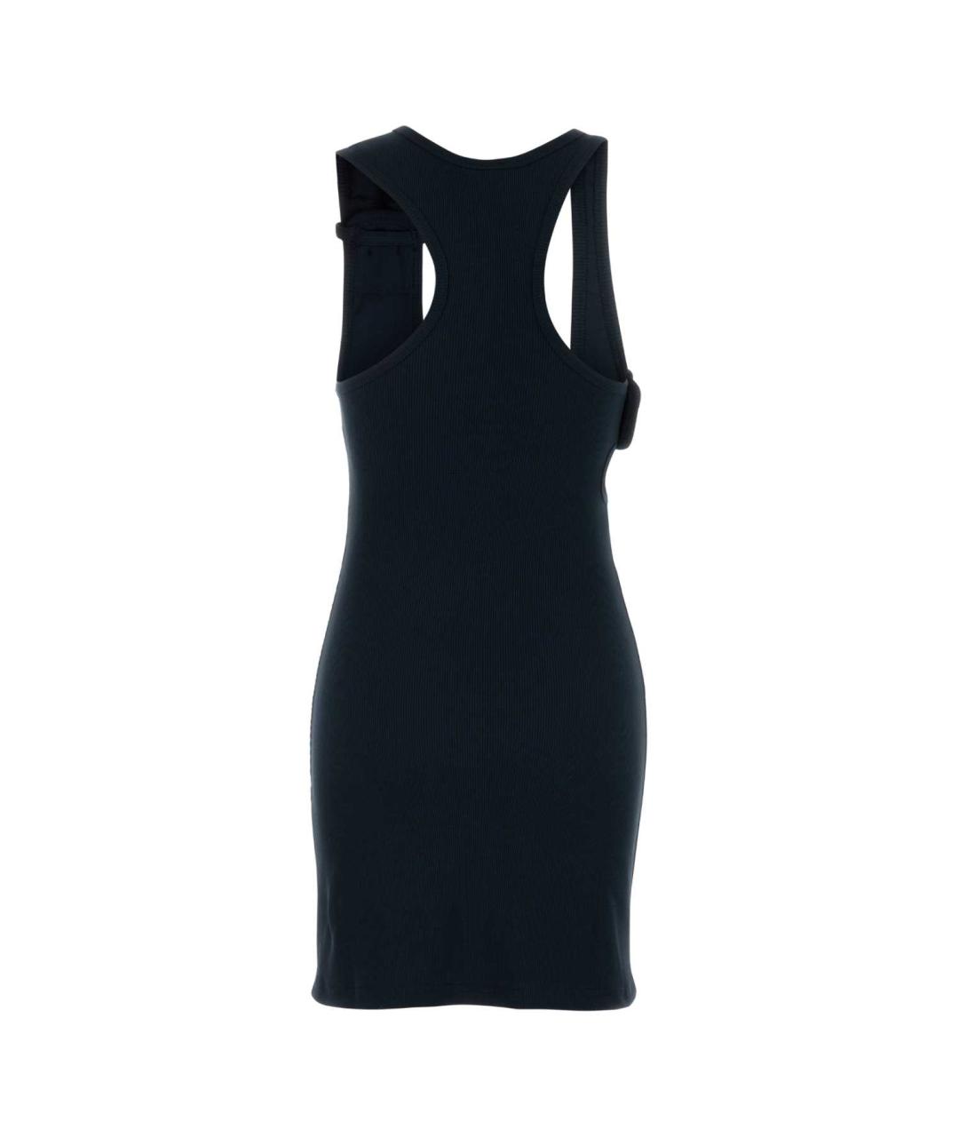 COURREGES Черное хлопковое платье, фото 2