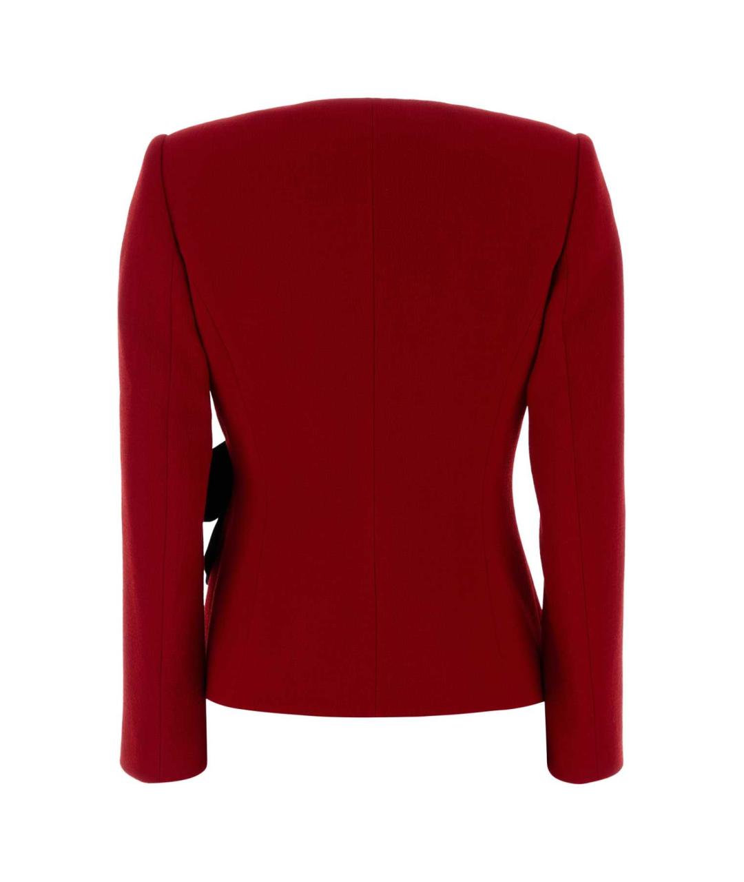 VALENTINO Красный шерстяной жакет/пиджак, фото 2