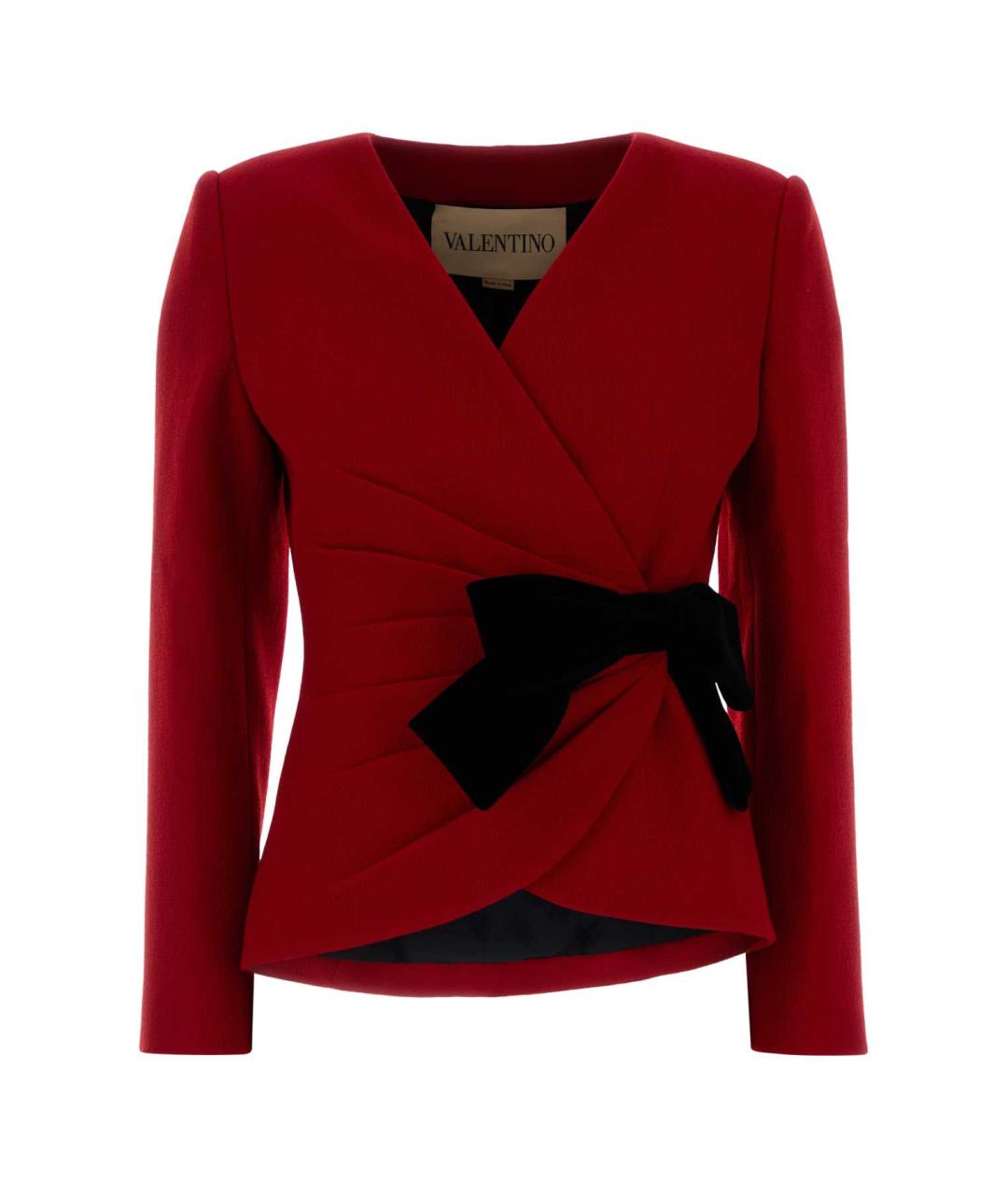 VALENTINO Красный шерстяной жакет/пиджак, фото 1