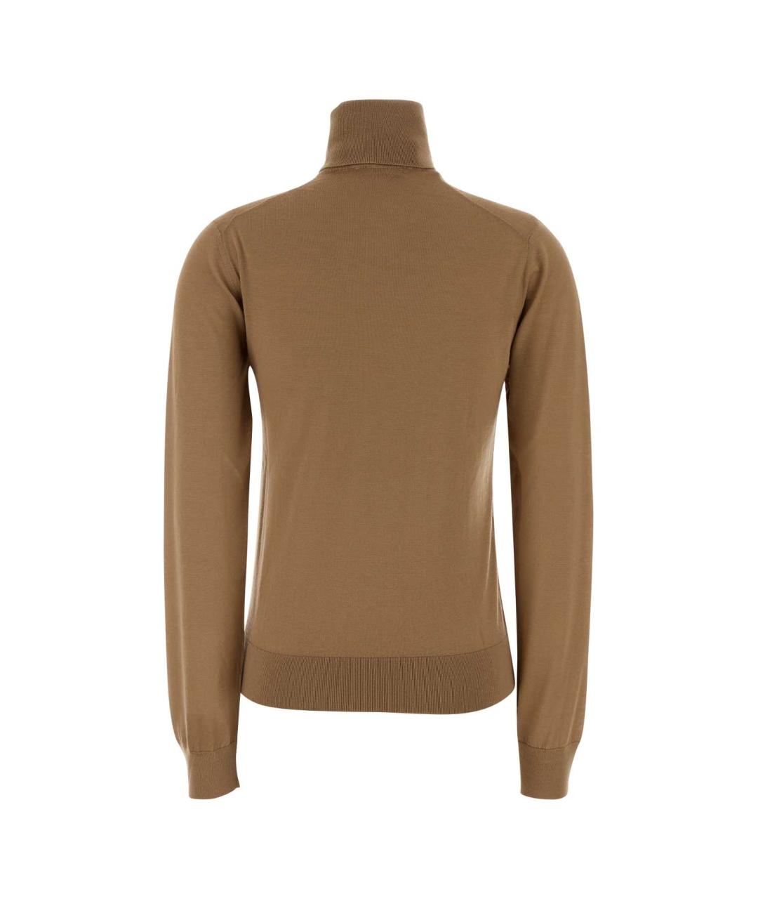DOLCE&GABBANA Бежевая кашемировая водолазка, фото 2