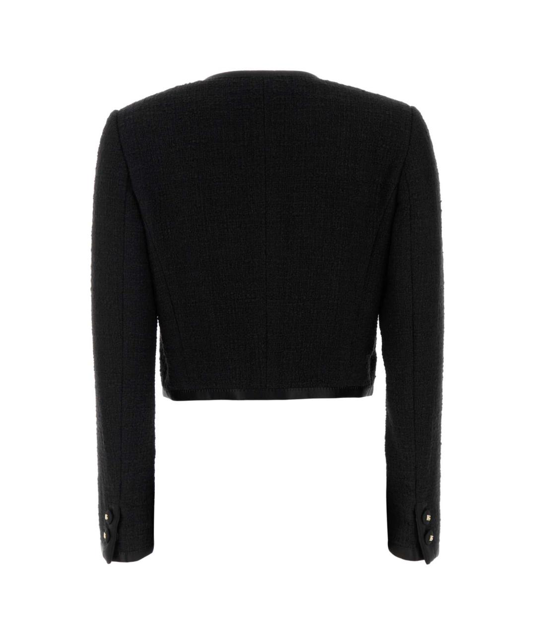 DOLCE&GABBANA Черный хлопковый жакет/пиджак, фото 2