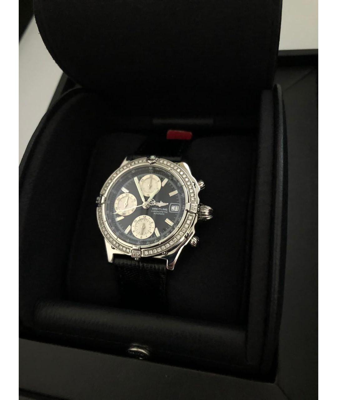 BREITLING Белые металлические часы, фото 6