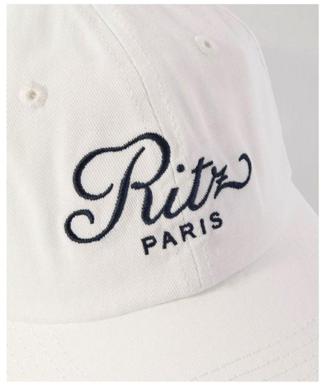 FRAME Белая хлопковая кепка, фото 4