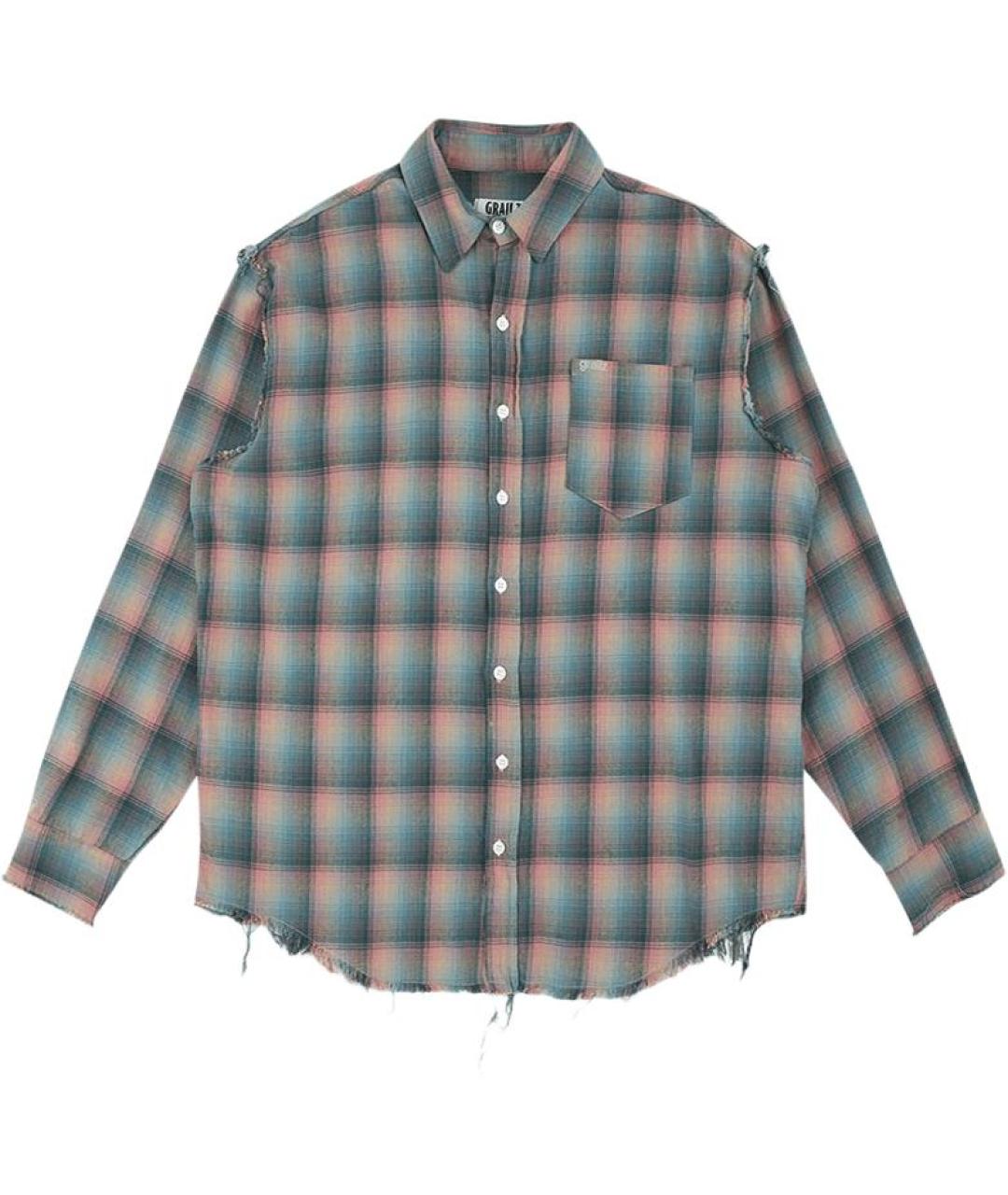 GRAILZ PROJECT G/R Розовая хлопковая рубашка, фото 1