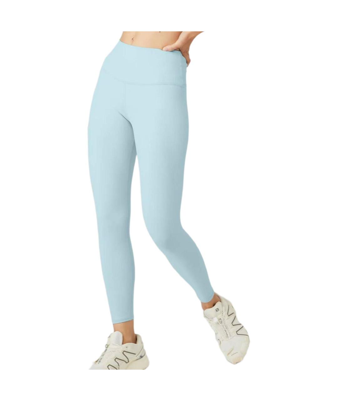 ALO YOGA Голубые спортивные брюки и шорты, фото 3