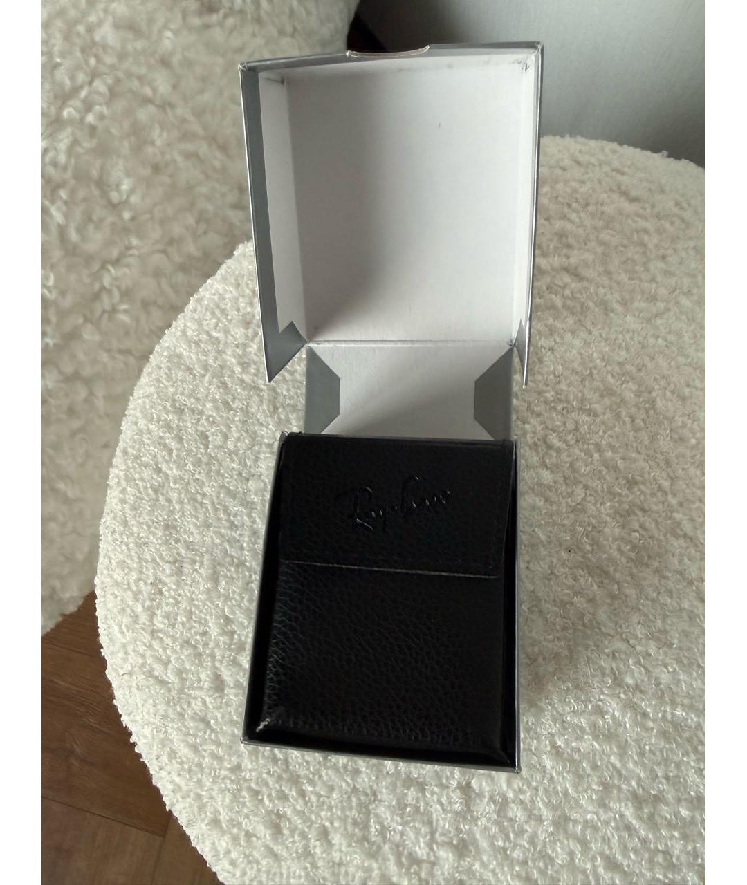 RAY BAN Черные пластиковые солнцезащитные очки, фото 5