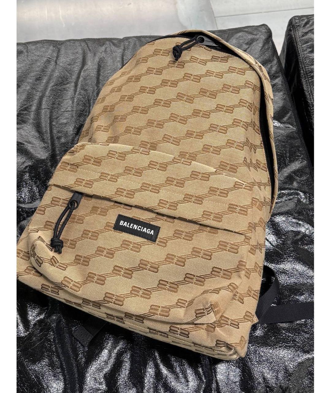 BALENCIAGA Бежевый рюкзак, фото 4