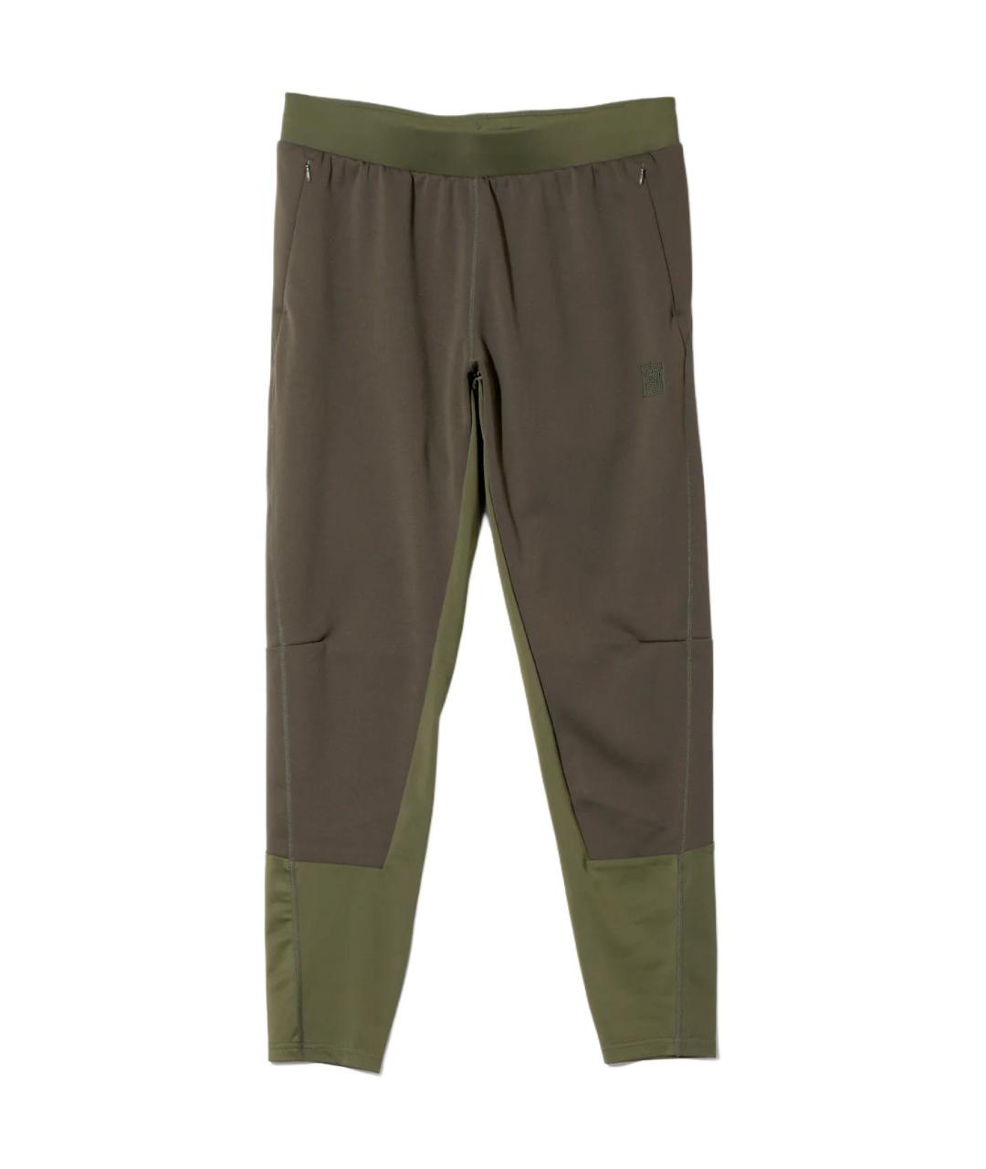 NEEDLES Зеленые прямые брюки, фото 1