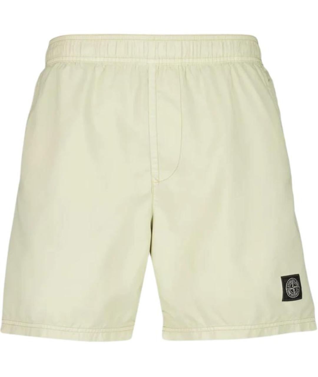 STONE ISLAND Бежевые плавки, фото 1