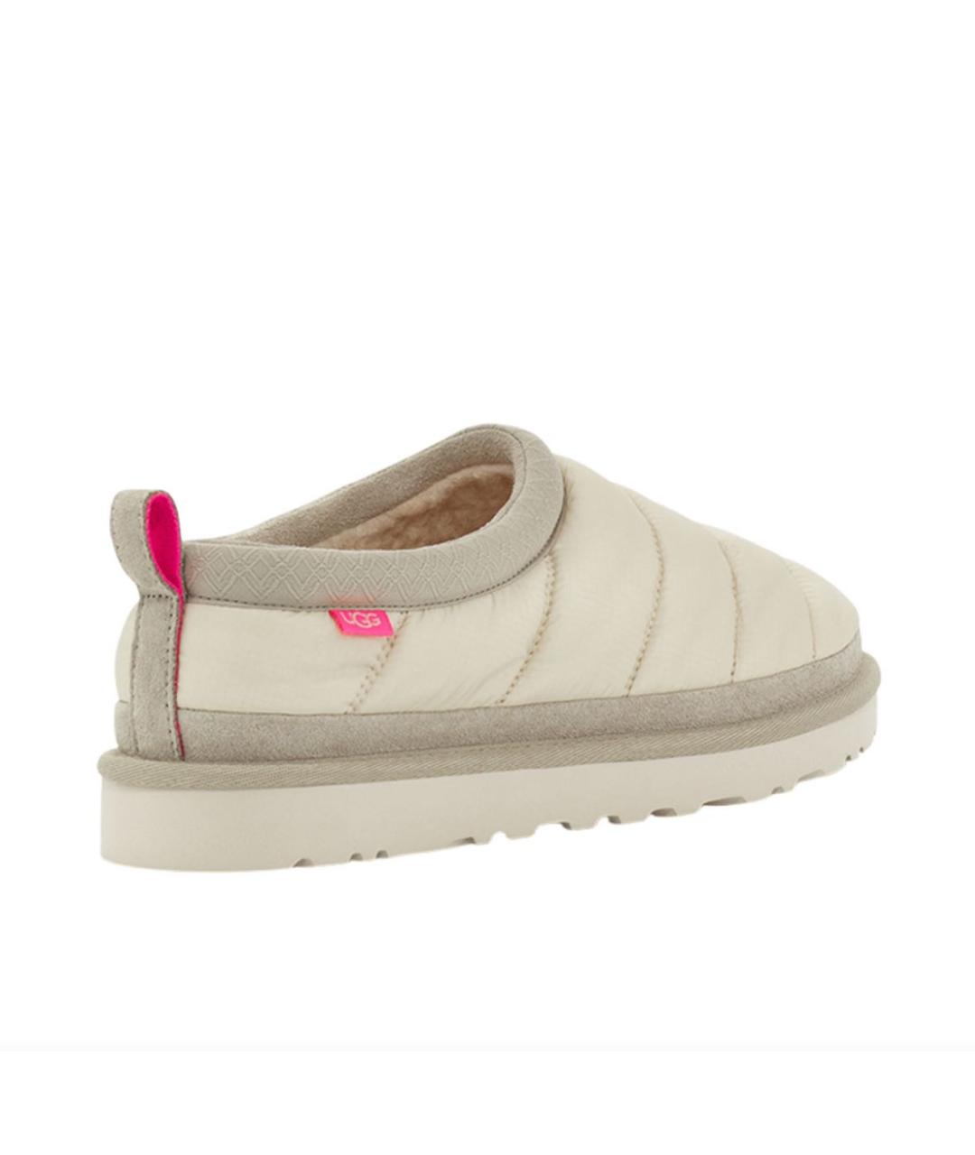 UGG AUSTRALIA Белые текстильные низкие ботинки, фото 3