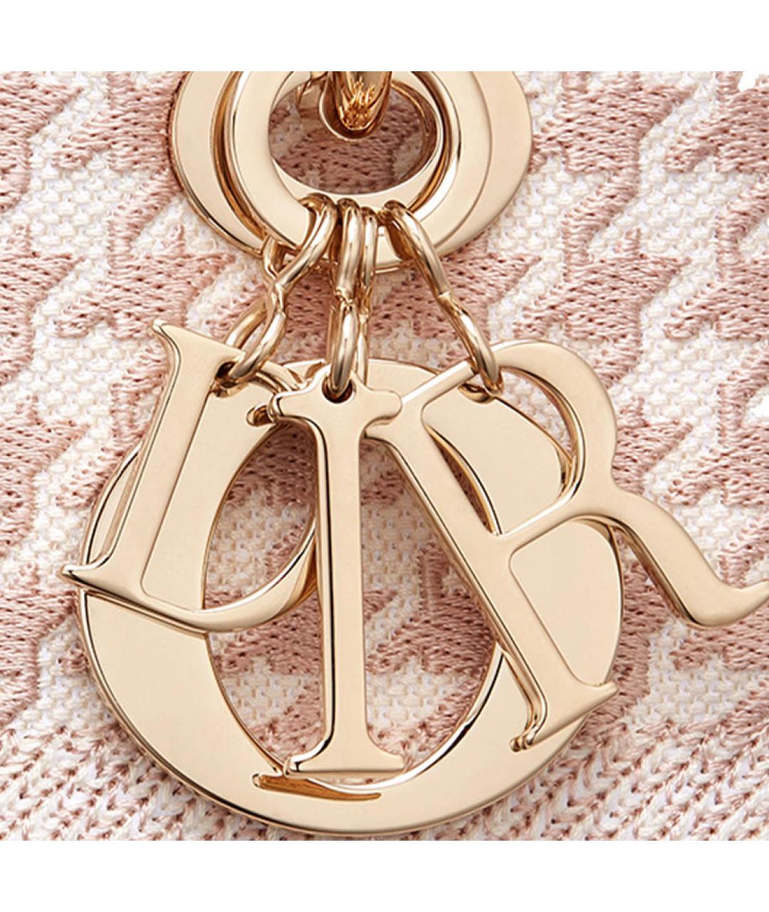 CHRISTIAN DIOR Розовая сумка через плечо, фото 6