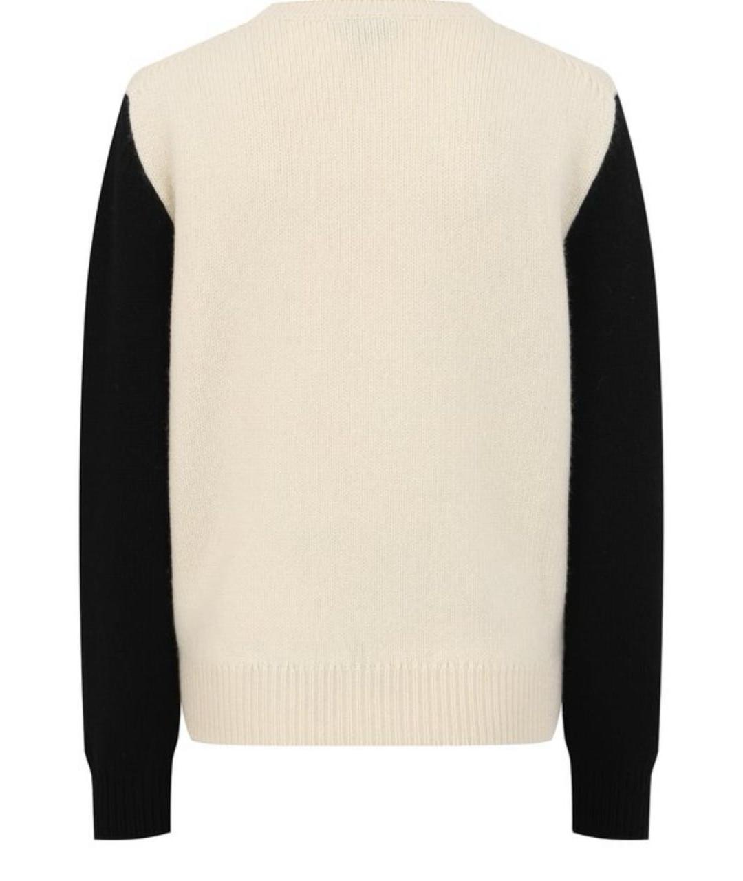 CHANEL Бежевый кашемировый джемпер / свитер, фото 3