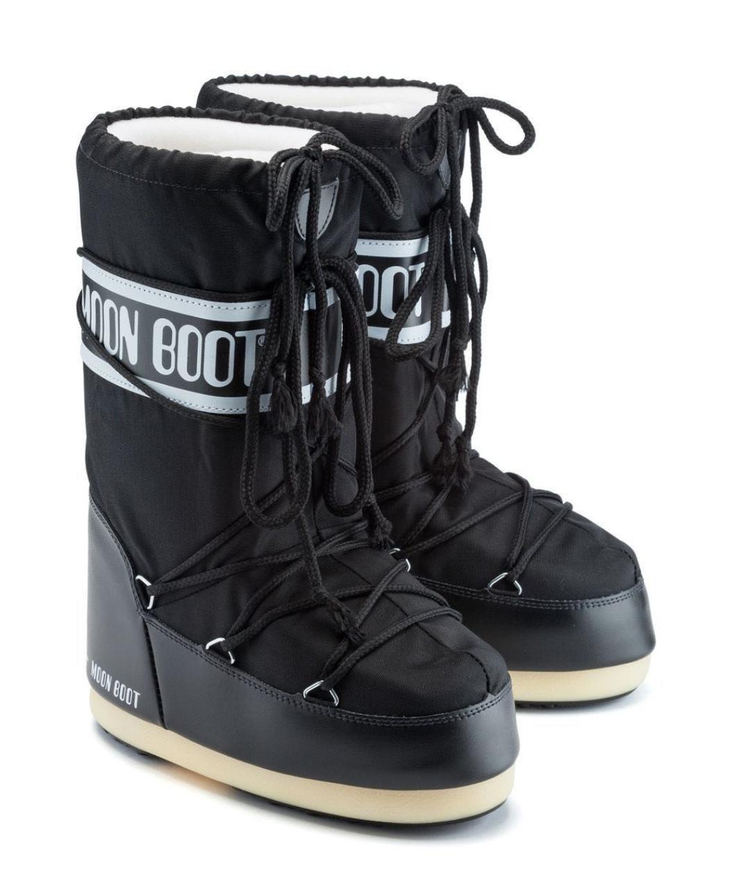 MOON BOOT Черные сапоги, фото 2