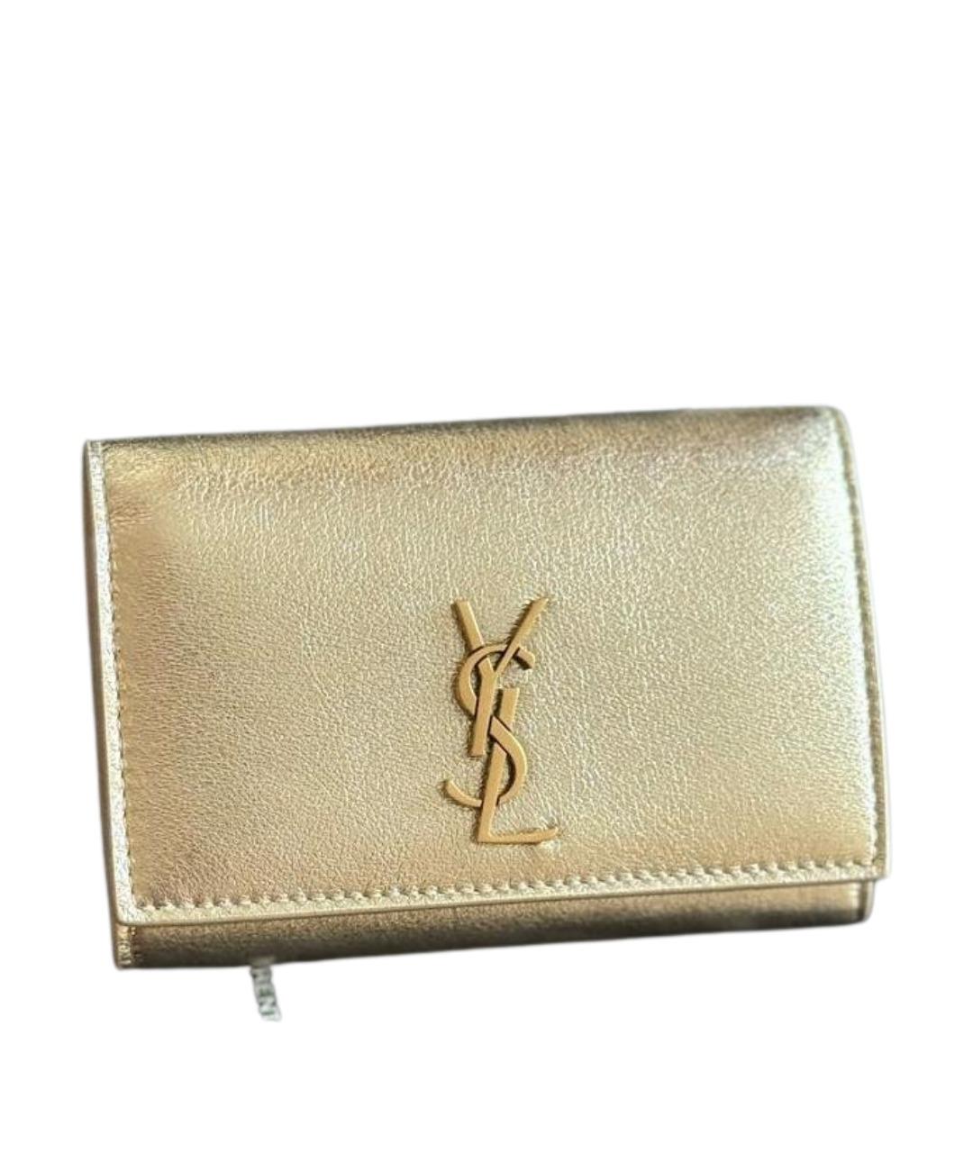 SAINT LAURENT Золотая ключница, фото 6