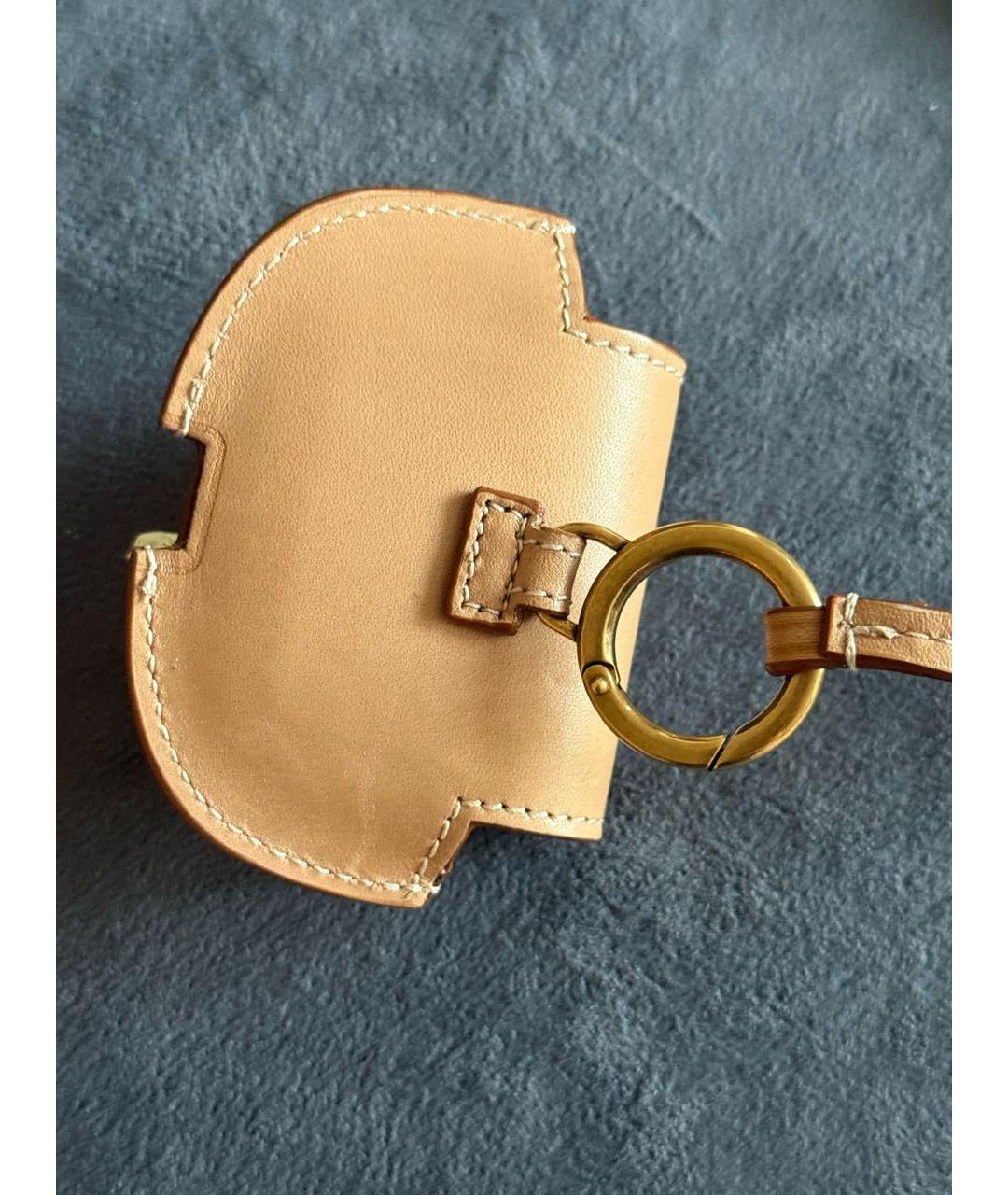 SAINT LAURENT Коричневая кожаная сумка через плечо, фото 8