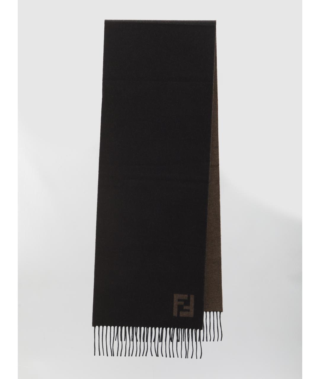FENDI Мульти шерстяной шарф, фото 3