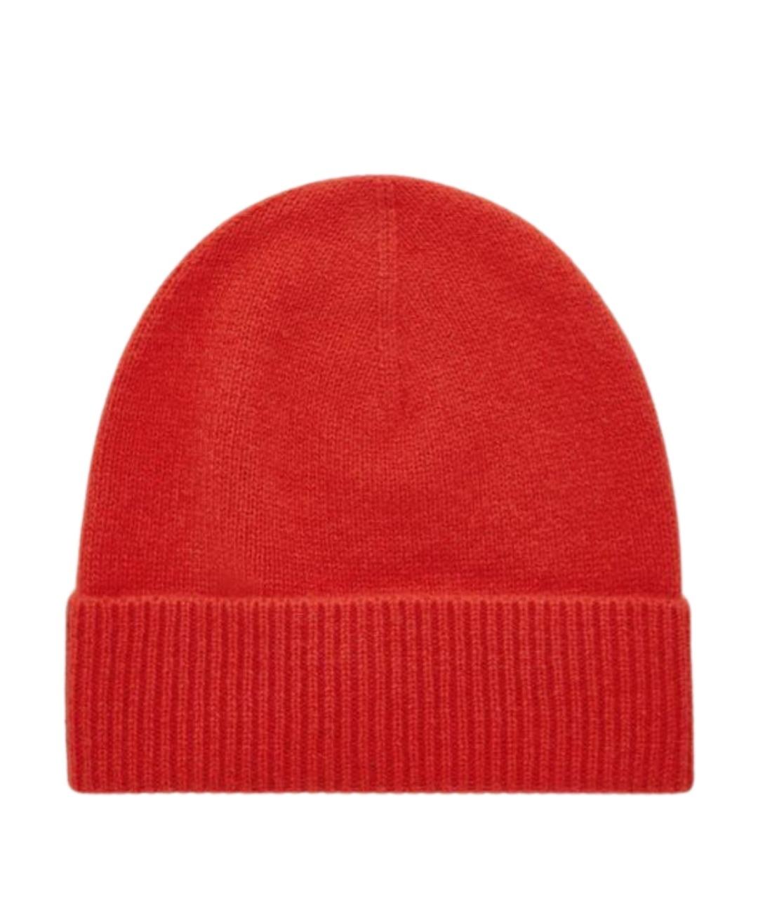 COS Красная кашемировая шапка, фото 1