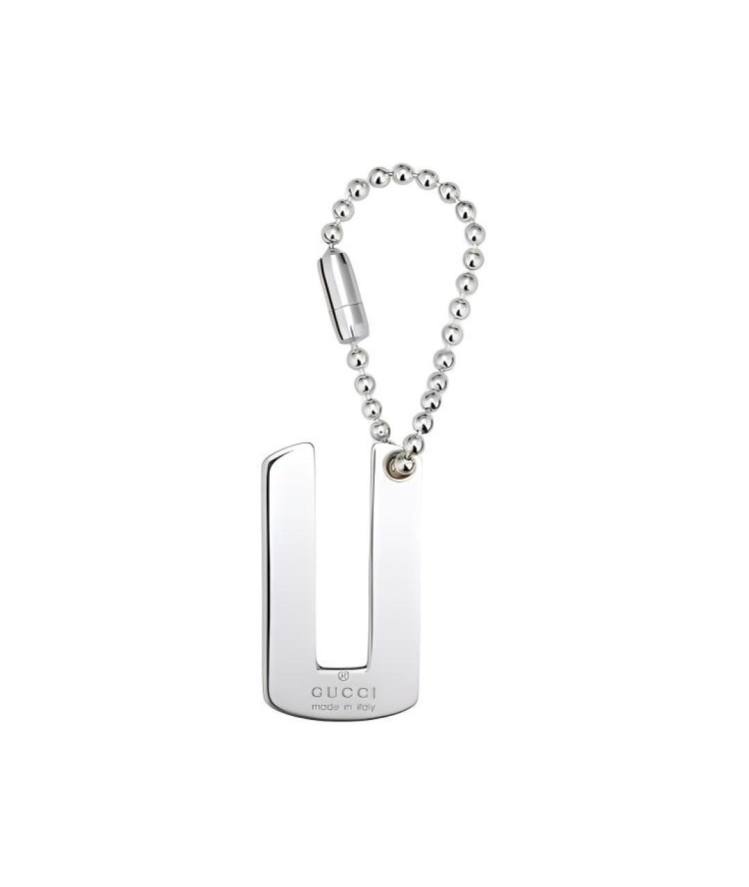 GUCCI Серебряная подвеска, фото 3
