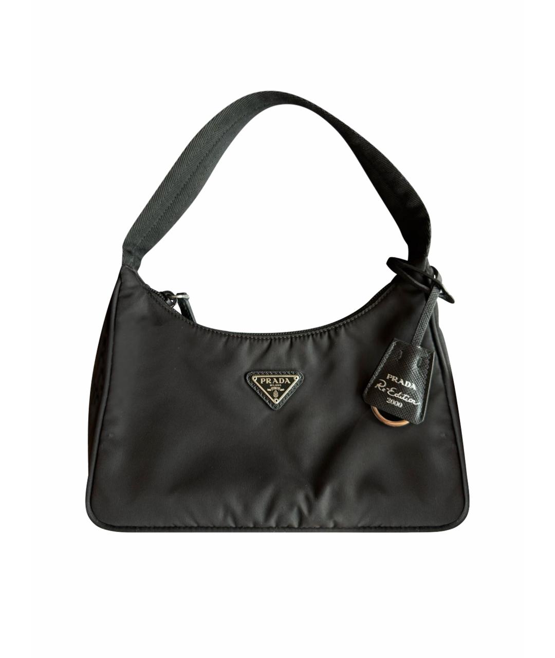 PRADA Черная сумка с короткими ручками, фото 1