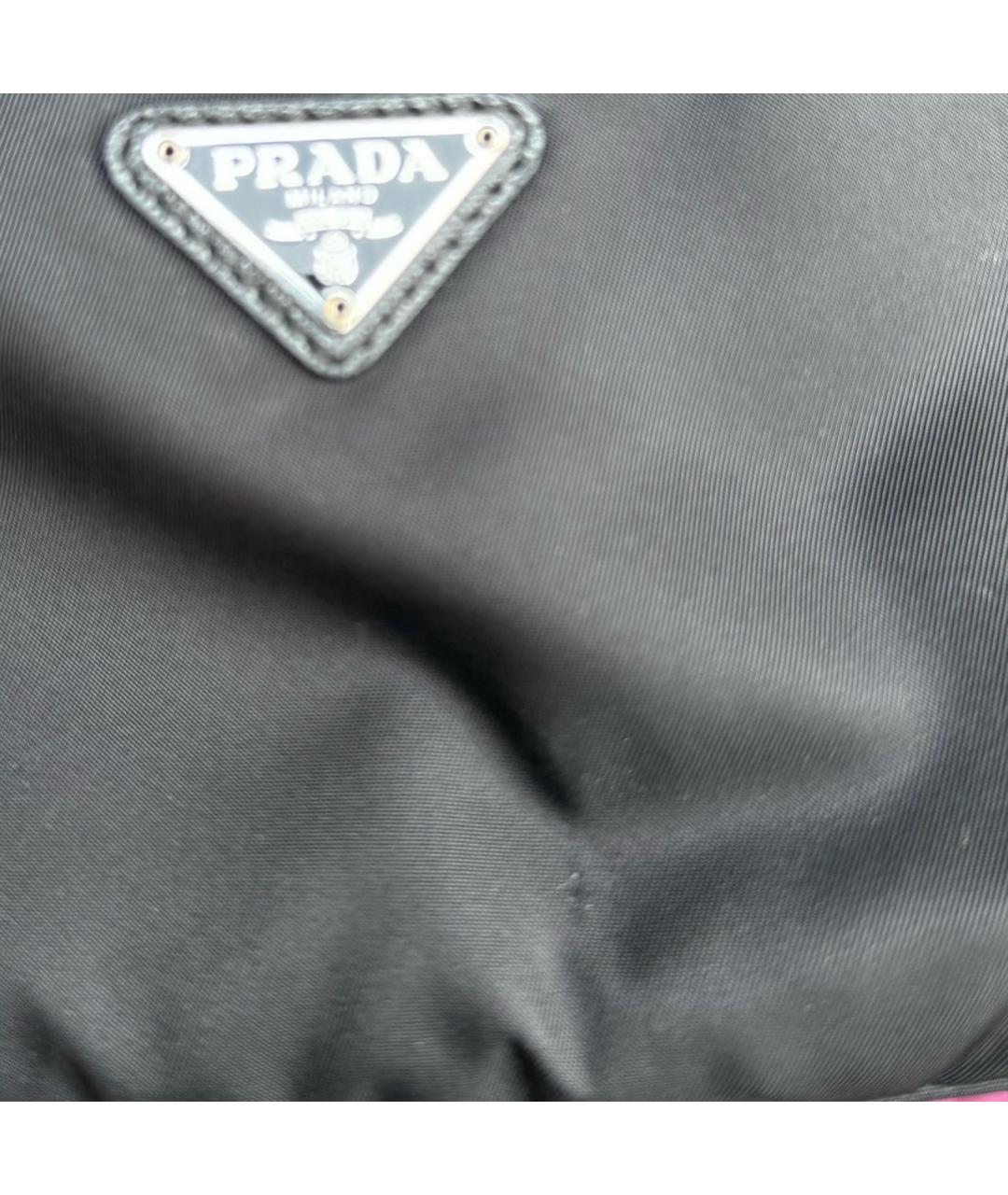 PRADA Черная сумка с короткими ручками, фото 3