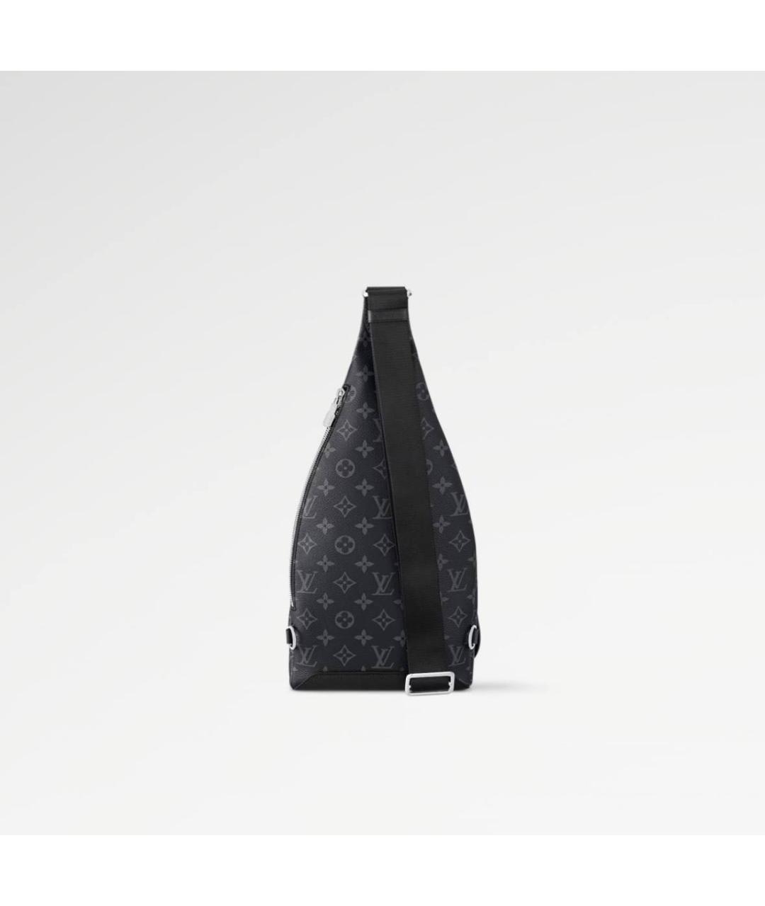 LOUIS VUITTON Черная сумка на плечо, фото 5