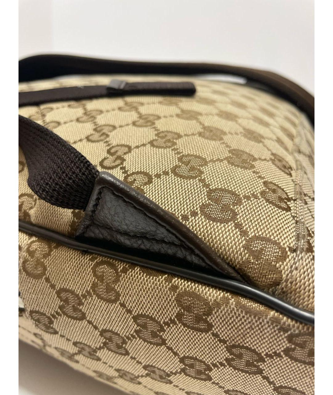 GUCCI Бежевый рюкзак, фото 8