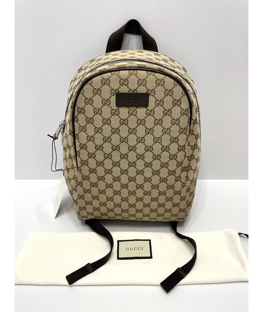 GUCCI Бежевый рюкзак, фото 2