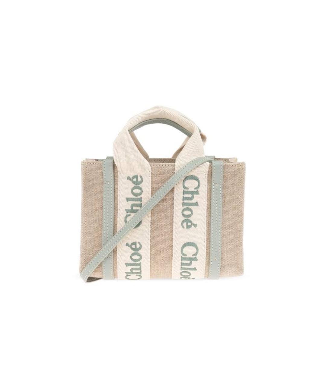 CHLOE Бежевая сумка через плечо, фото 1