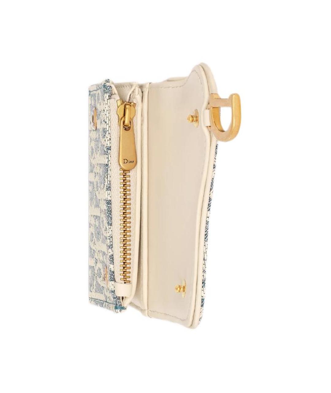 CHRISTIAN DIOR Бежевый кошелек, фото 4