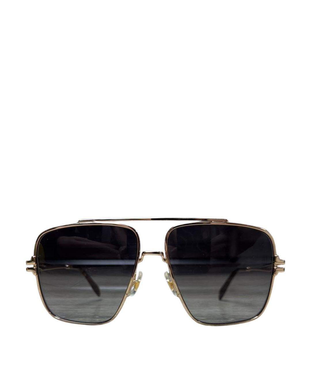 MARC JACOBS Зеленые металлические солнцезащитные очки, фото 1