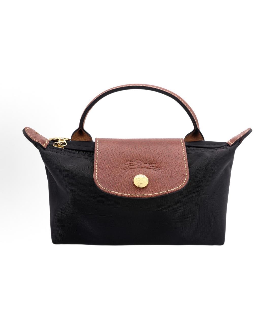 LONGCHAMP Темно-синяя сумка с короткими ручками, фото 1